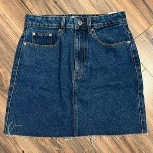 Worn once denim skirt